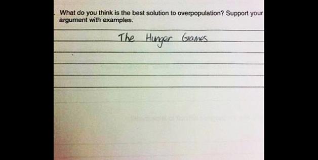 funny exam answers papers