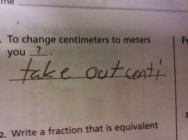 funny exam answers papers