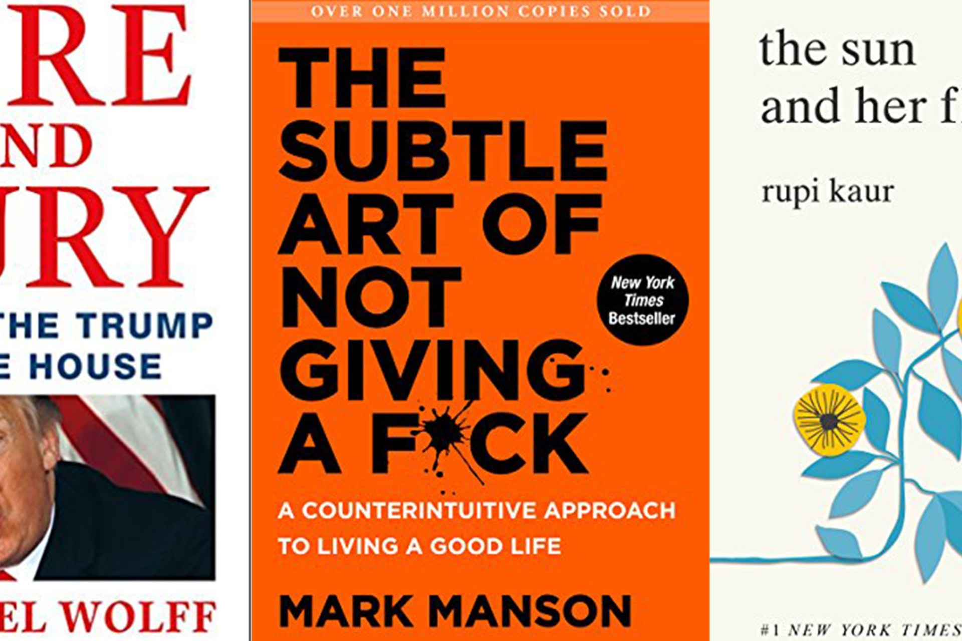 Bestselling books of 2018