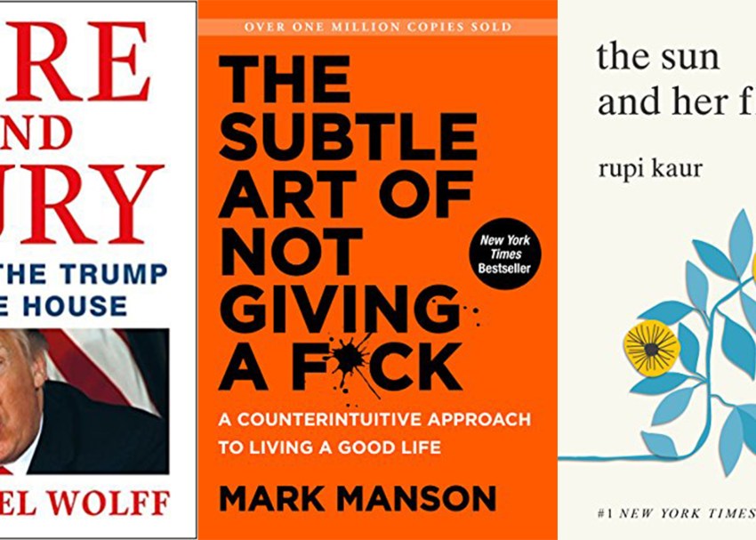 Bestselling books of 2018