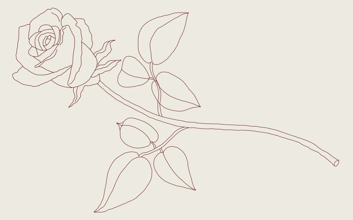 How To Draw A Rose