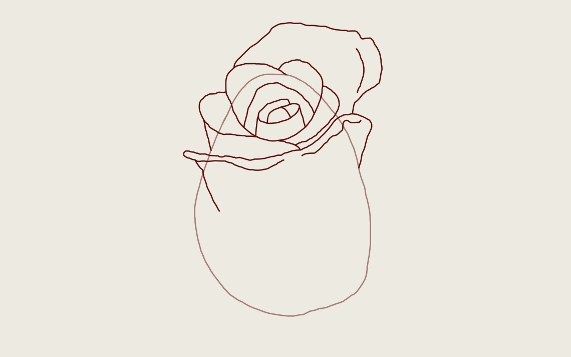 How To Draw A Rose