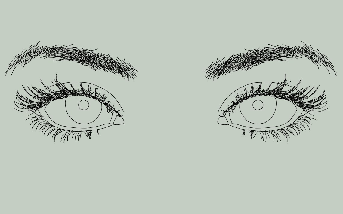 how to draw an eye step by step