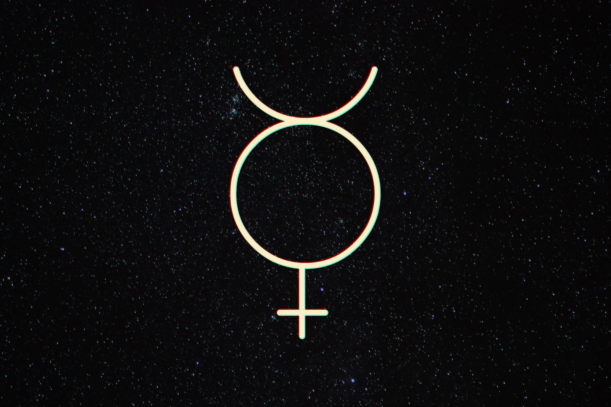 astrological symbol mercury
