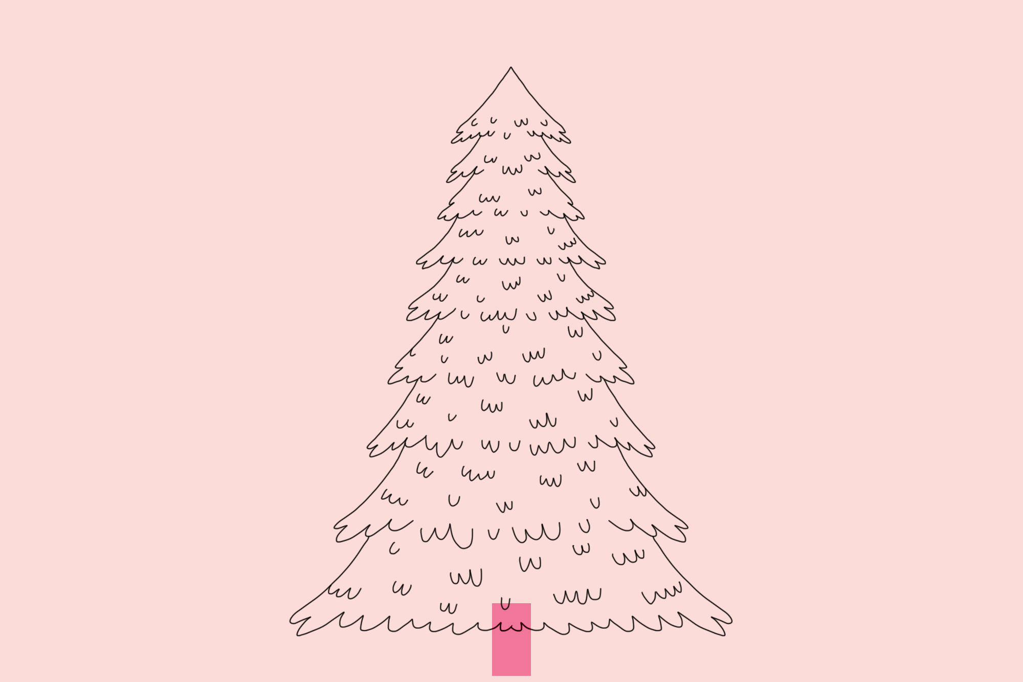 How To Draw A Christmas Tree: A Step By Step Guide | Thought Catalog