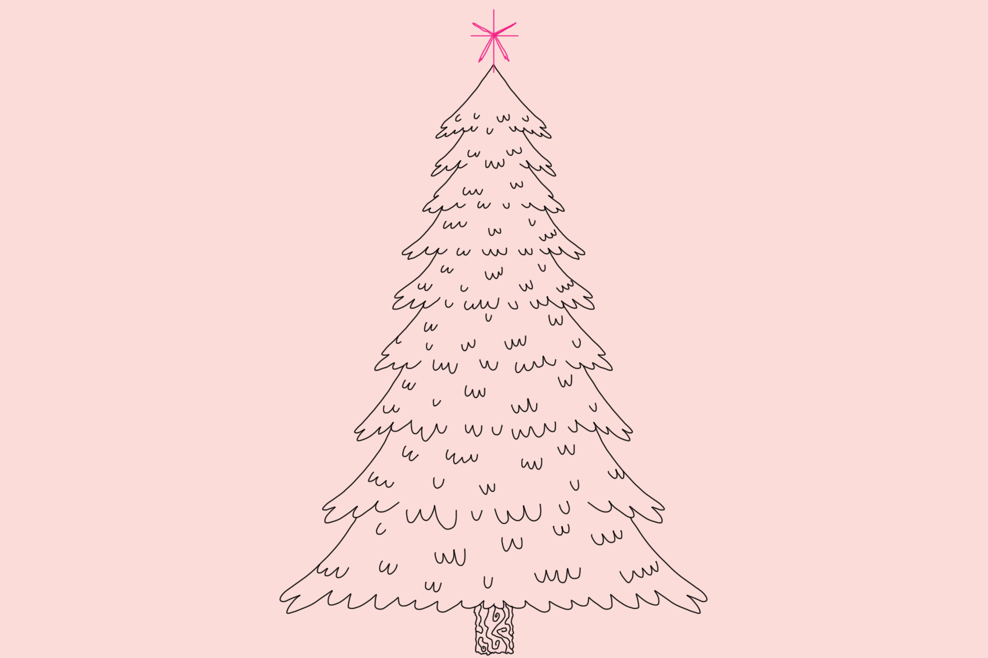 How To Draw A Christmas Tree: A Step By Step Guide | Thought Catalog