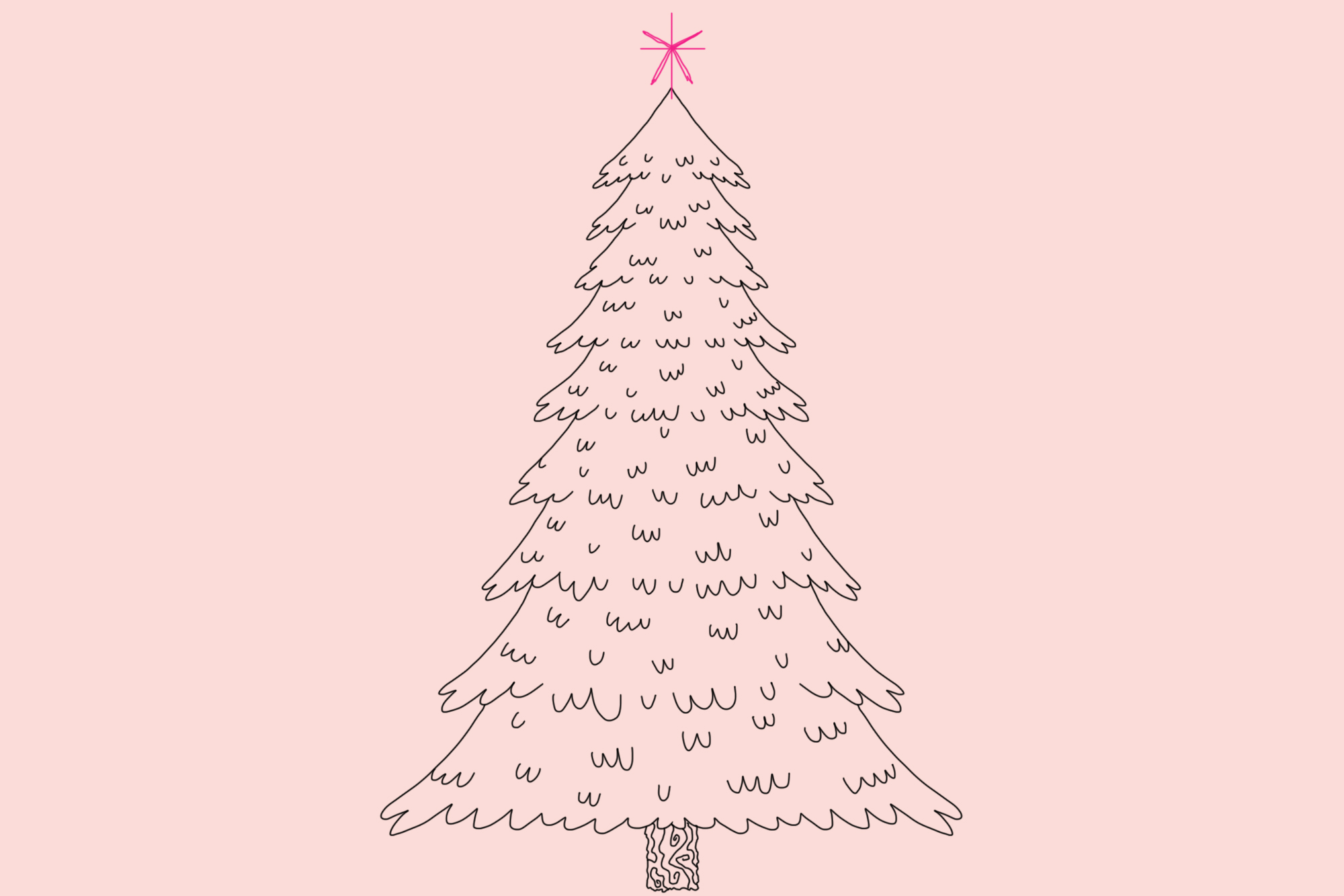 How To Draw A Christmas Tree: A Step By Step Guide | Thought Catalog