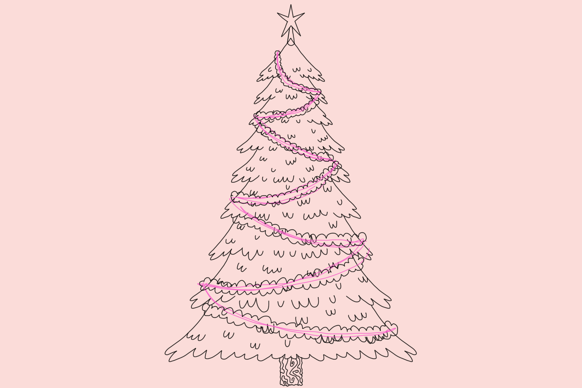 How To Draw A Christmas Tree A Step By Step Guide Thought Catalog