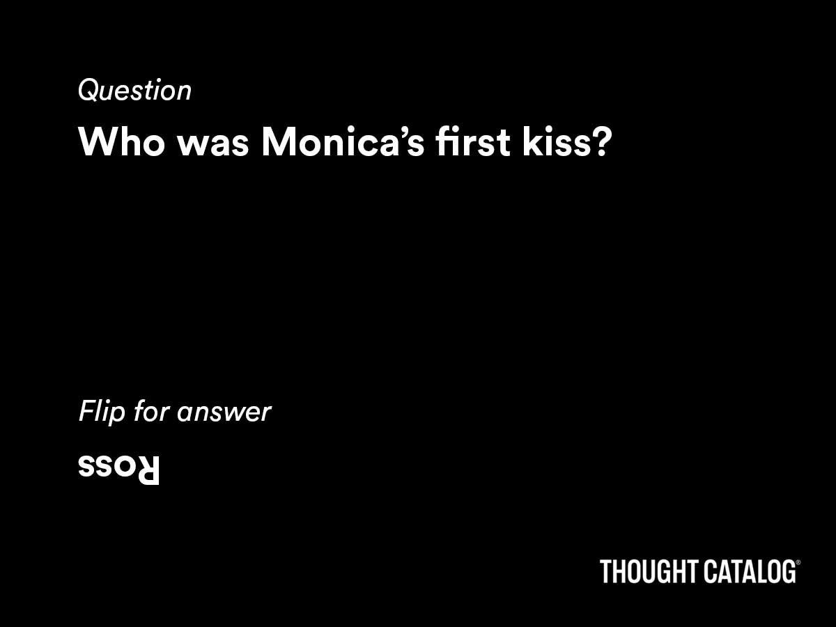 150+ “Friends” Trivia Questions and Answers  Thought Catalog