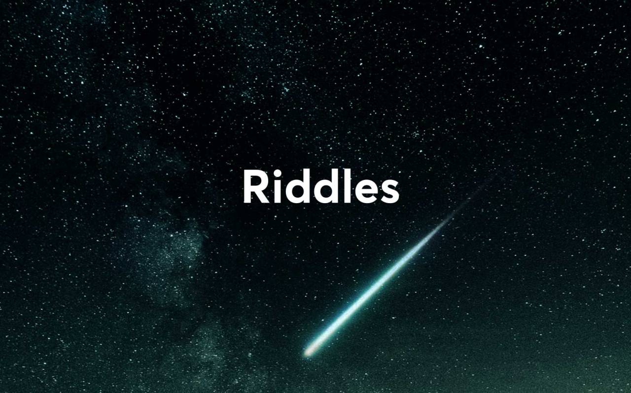 riddles