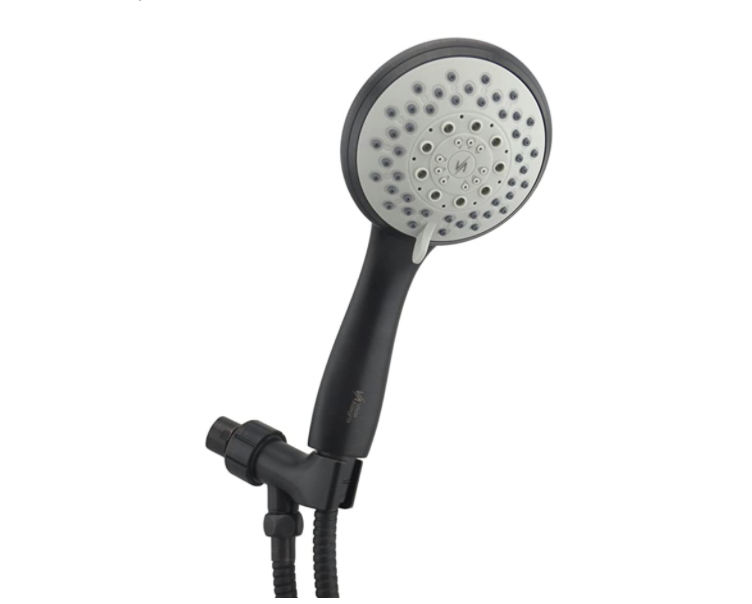 Vida Alegría H5+ Handheld Shower Head; with Steel Hose, Holder, 5 Sprays; 2.5 gpm (Oil Rubbed Bronze)
