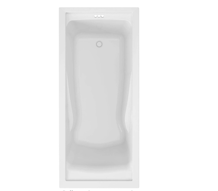 American Standard 2422V002.020 Evolution 5 ft. x 32 in. Deep Soaking Tub with Reversible Drain, White