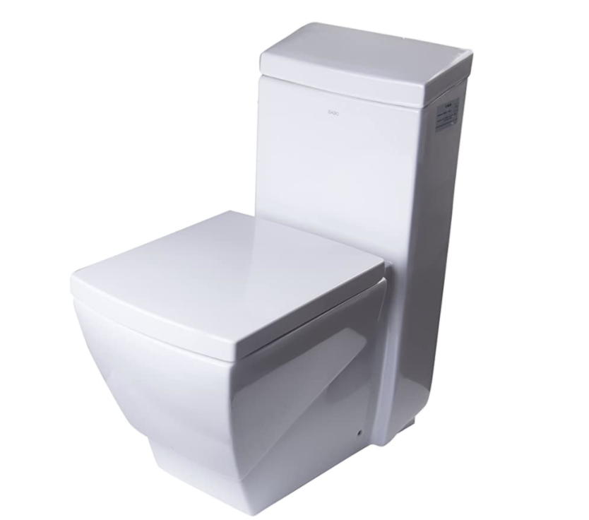 EAGO TB336 High Efficiency Eco-Friendly Toilet, 1-Piece