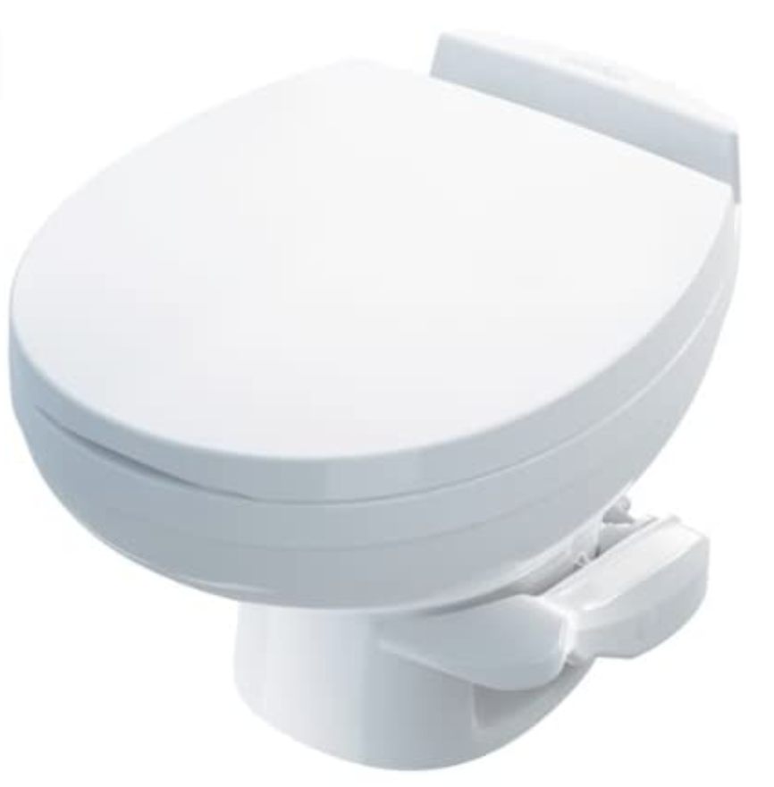 Thetford 42174 Aqua-Magic Residence RV Toilet with Water Saver, Low Profile/White