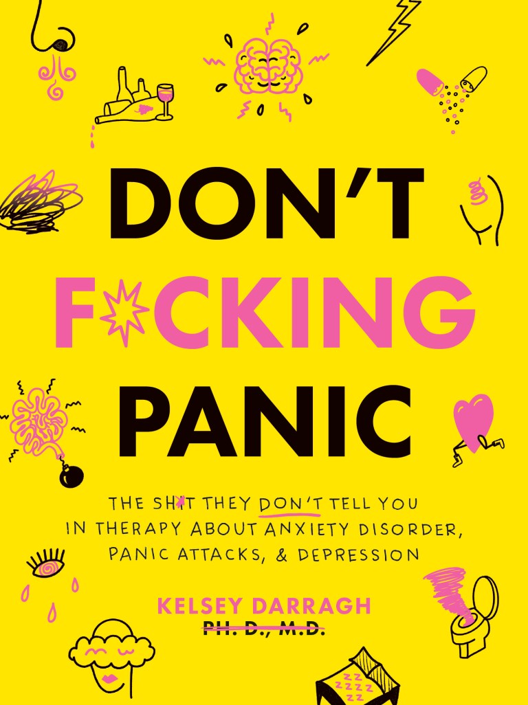 If you’re going to f*cking panic — this book is here to help