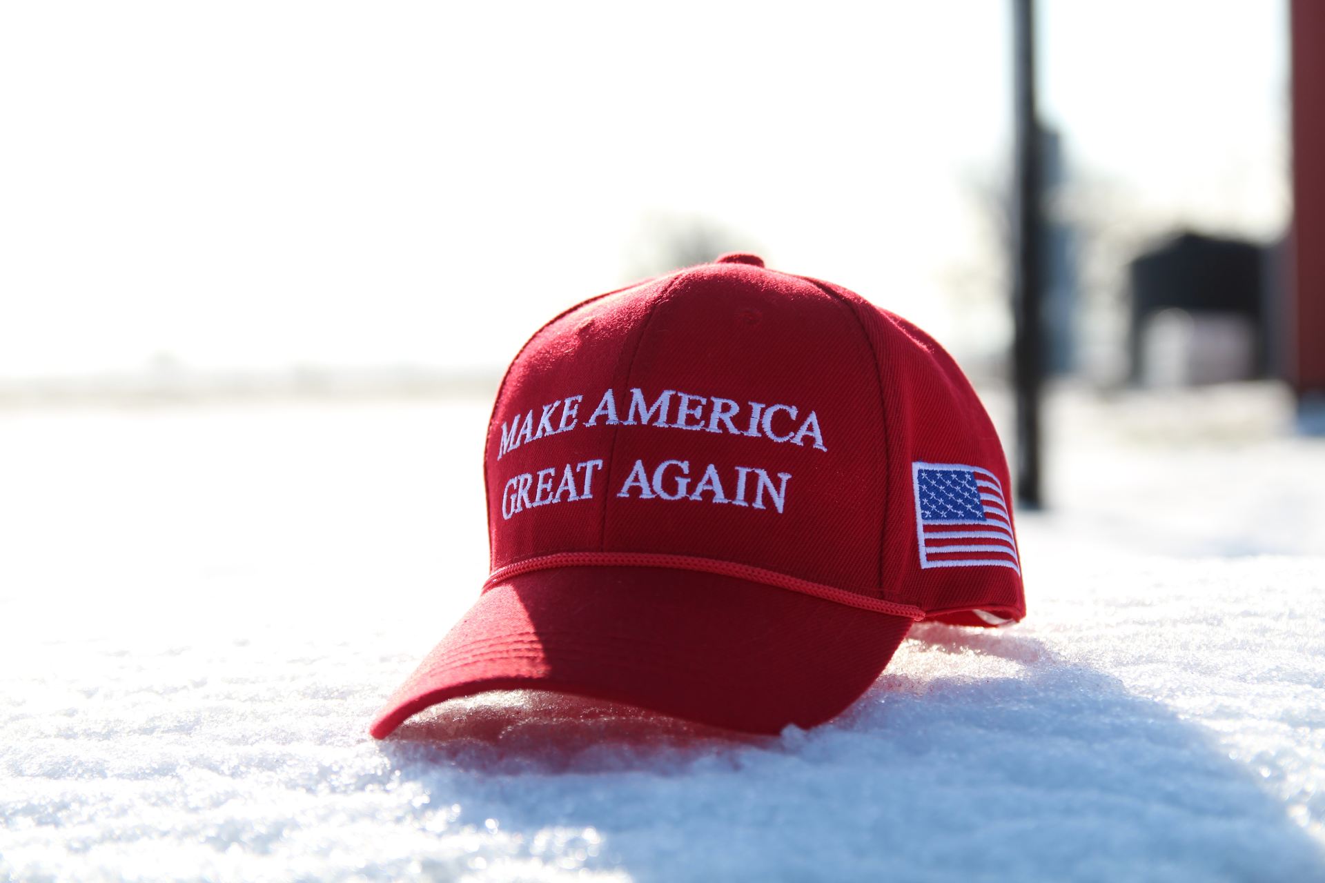 Beautiful hat! We’re going to keep fighting to Make America Great Again!🇺🇸🇺🇸