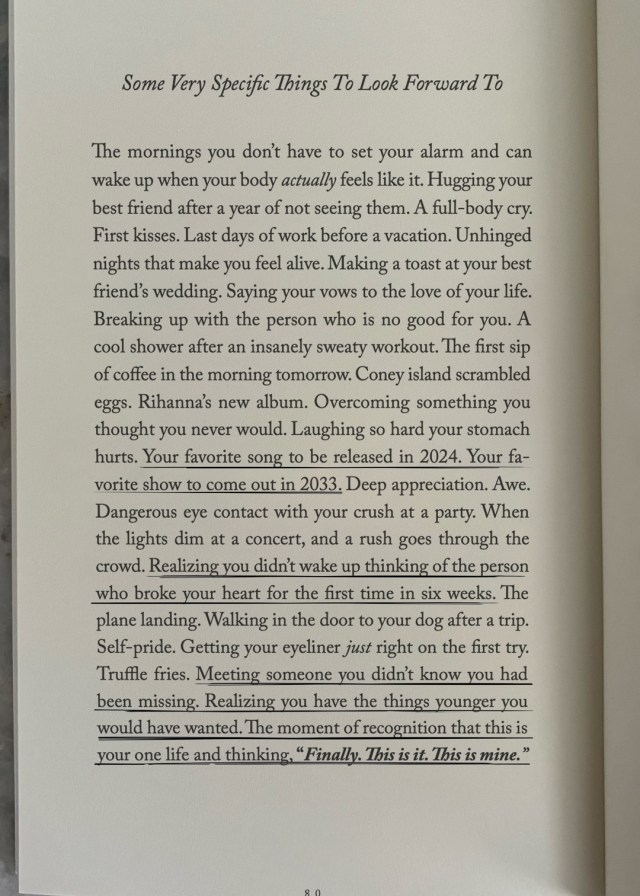 Moments To Hold Close by Molly Burford is a hopeful and funny book.