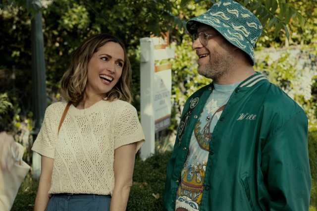 Rose Byrne y Seth Rogen en Platonic