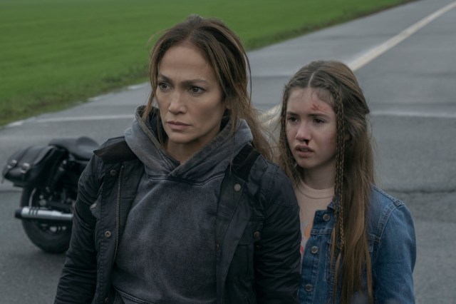 Jennifer Lopez and Lucy Paez in 'The Mother'