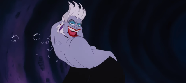 Ursula dancing in 'The Little Mermaid'