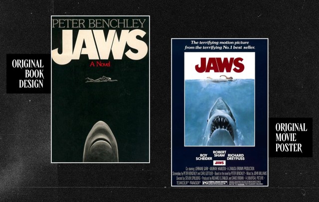 Jaws Book/Movie Cover