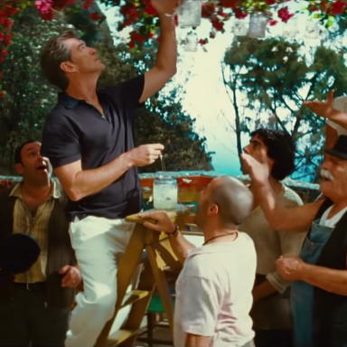 Pierce Brosnan in 'Mamma Mia'
