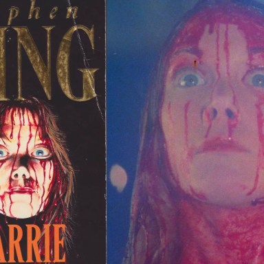 'Carrie' Movie and Book Cover