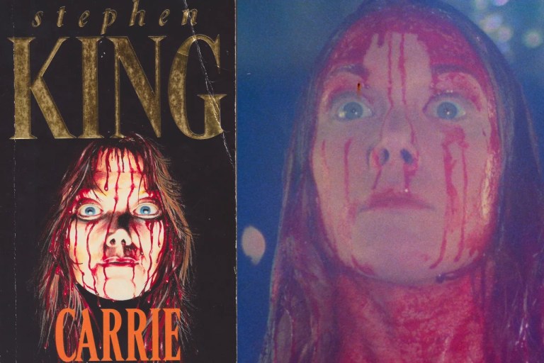 'Carrie' Movie and Book Cover