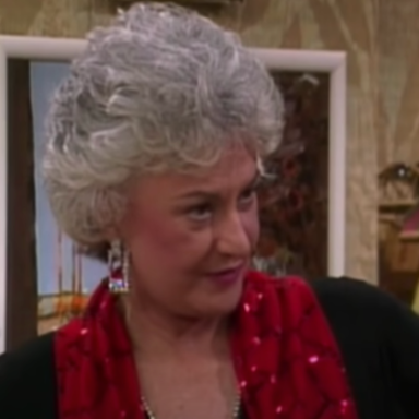 Bea Arthur as Dorothy Zbornak in 'The Golden Girls'