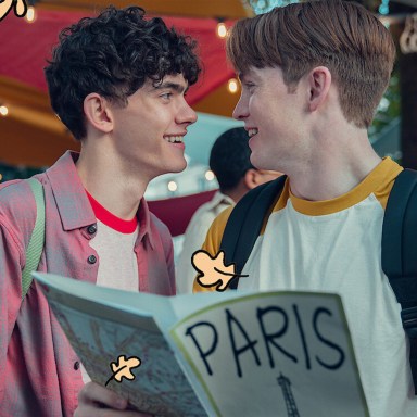 Nick and Charlie Hearstopper Paris