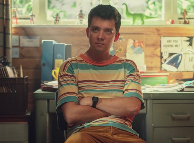 Asa Butterfield in 'Sex Education'