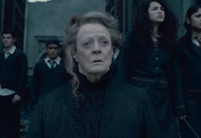 Maggie Smith as Minerva McGonagall in Harry Potter