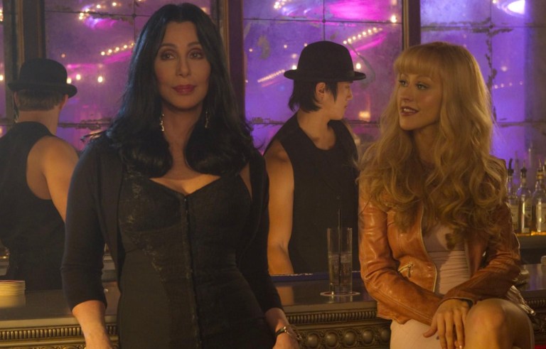 Cher and Christina Aguilera in Burlesque (2010)