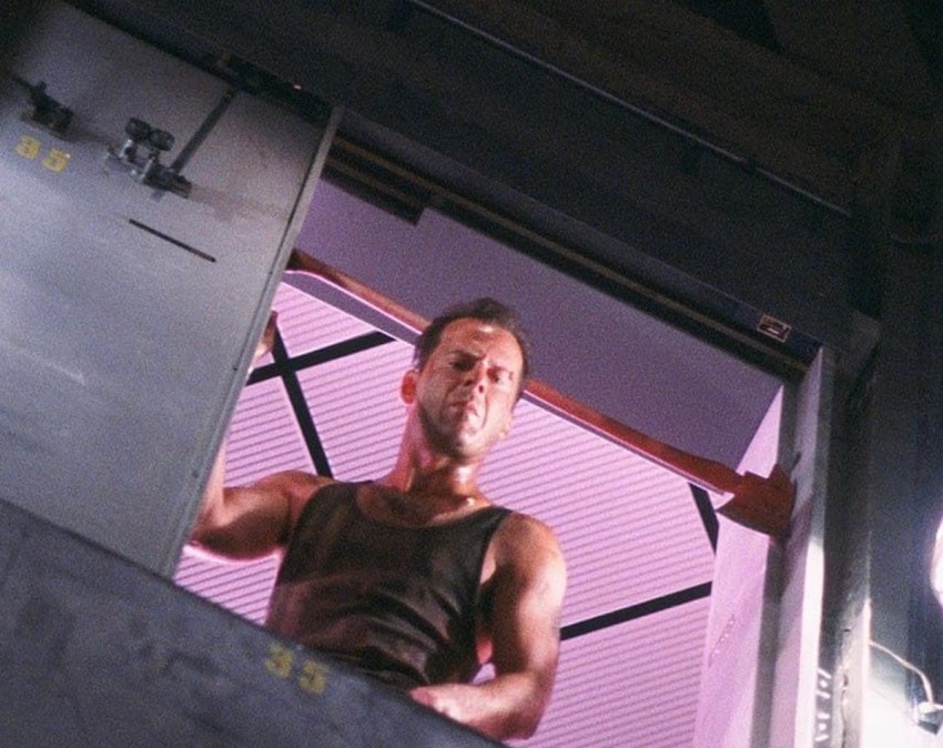 Bruce Willis en Die Hard (1988)