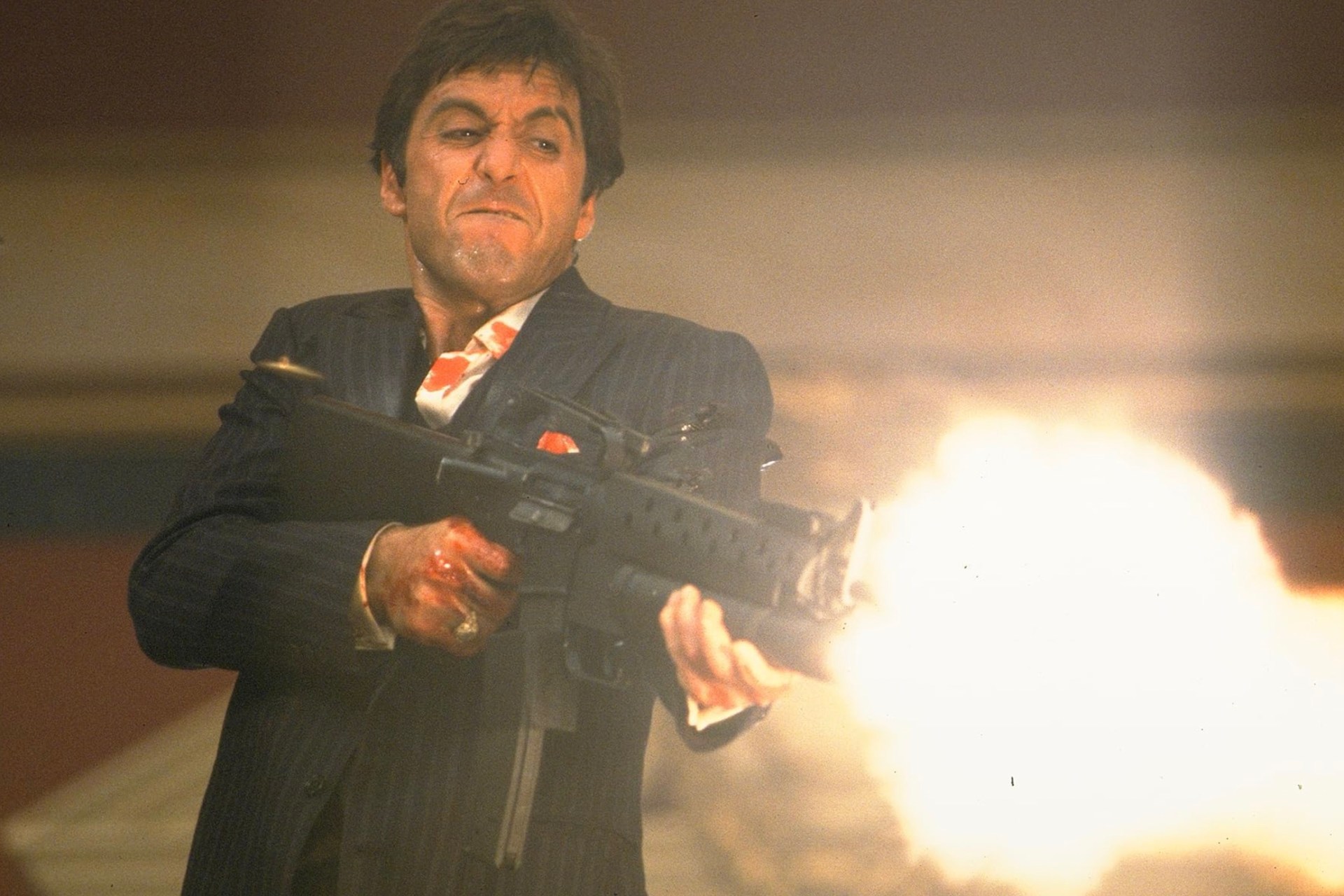 Al Pacino in Scarface (1983)