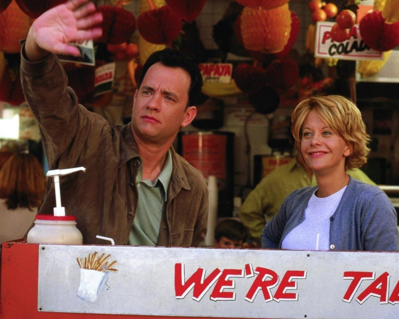 Tom Hanks and Meg Ryan in You've Got Mail (1998)