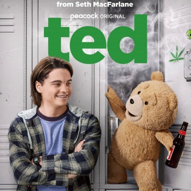 Seth MacFarlane and Max Burkholder in Ted (2024)