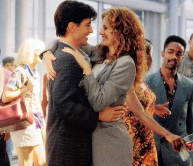 Julia Roberts and Dermot Mulroney in My Best Friend's Wedding (1997)