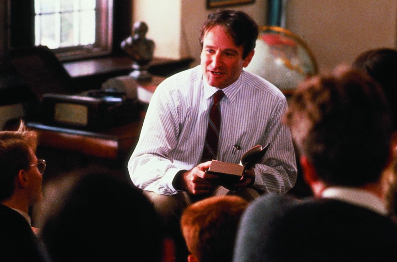 Robin Williams in Dead Poets Society (1989)