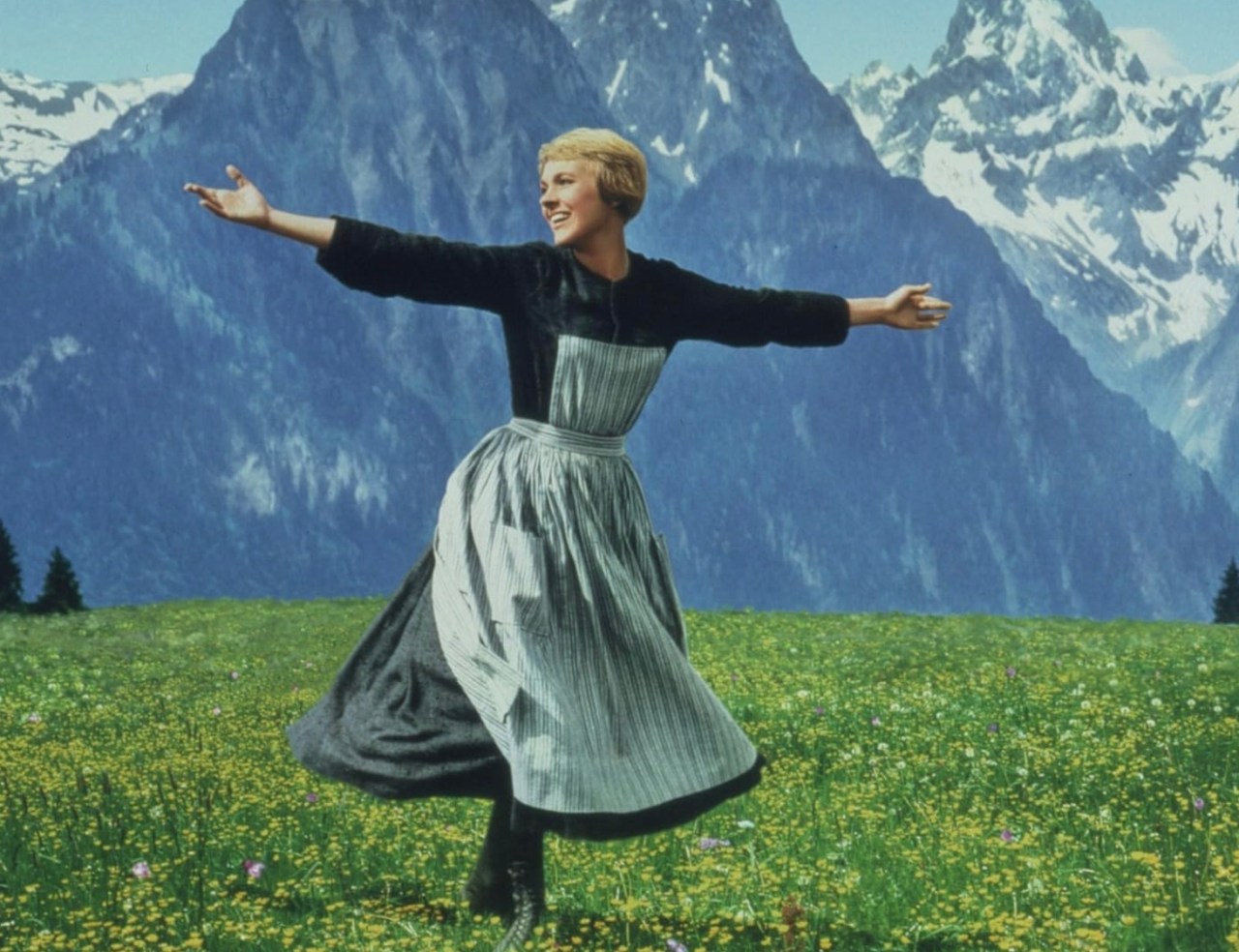 Julie Andrews in The Sound of Music (1965)