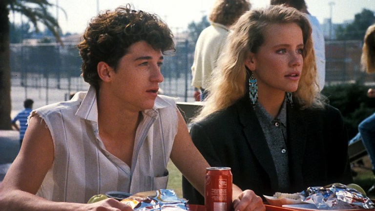 Patrick Dempsey and Amanda Peterson in Can't Buy Me Love 