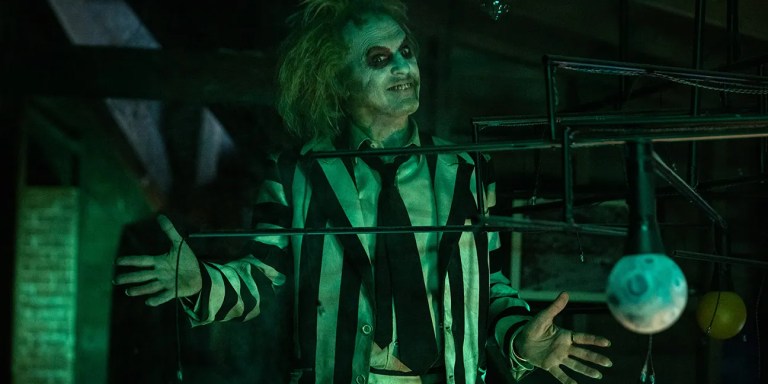 ‘Beetlejuice Beetlejuice’ Confirms The Ghost With The Most And Tim Burton Aren’t Toast Yet