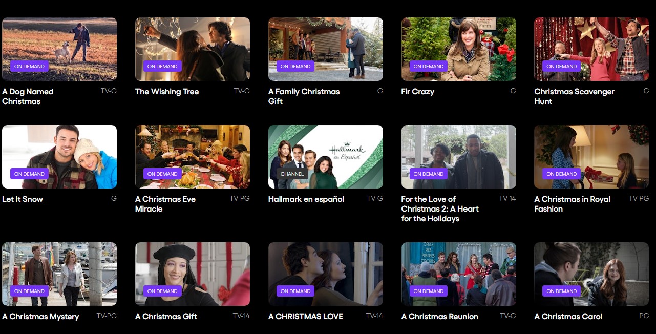 Where To Stream Hallmark Christmas Movies Online In 2024 Thought Catalog