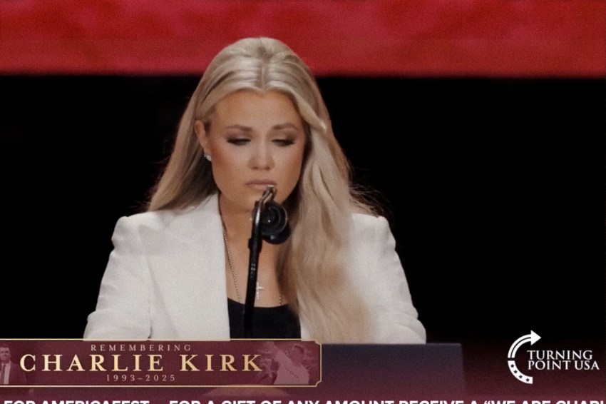 Erika Kirk Says She Forgives Her Husband’s Killer At Funeral Service Today in Arizona