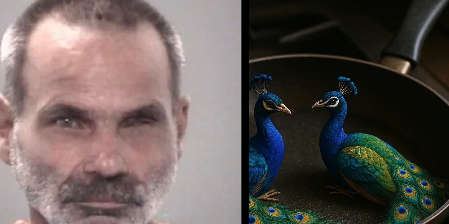 Florida Man Slaughters And Eats His Pet Peacocks To Prove A Point To His Neighbor